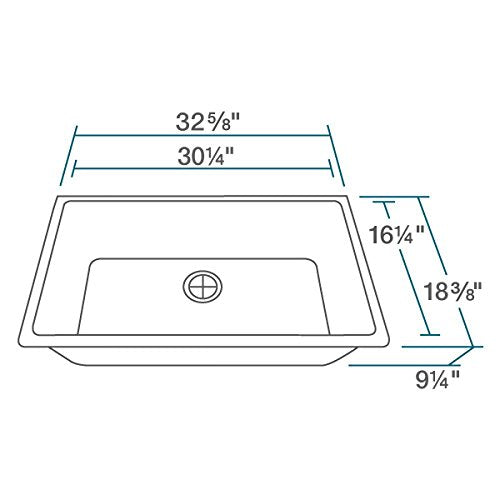 MR Direct 848-W-CST Quartz Granite Kitchen Sink with Colored Strainers, 1, White