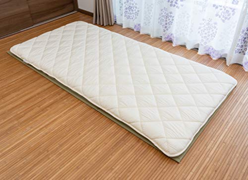 FULI Japanese Traditional Shiki Futon (shikibuton) High Grade Floor Mattress, Twin XL. Made in Japan