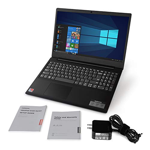 Lenovo IdeaPad S145 Laptop, 15.6" HD Display, AMD A6-9225 Upto 3.0GHz, 16GB RAM, 128GB SSD, HDMI, Card Reader, Wi-Fi, Bluetooth, Windows 10 Pro