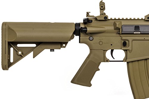 Lancer Tactical LT-02CTL-G2 Gen 2 M4 Carbine AEG Airsoft Rifle (Tan)