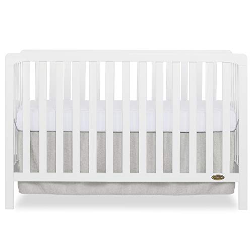 Dream On Me Ridgefield 5 in 1 Convertible Crib in White