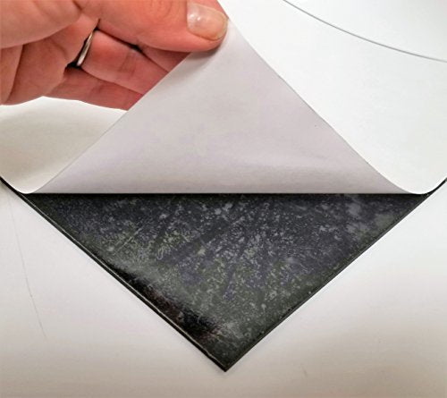 .187" 12"x 10" Neoprene Rubber Strips 60A Medium Hardness with Adhesive Backing