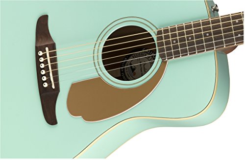 Fender Malibu Player - California Series Acoustic Guitar - Aqua Splash