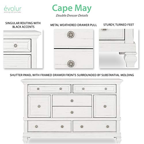 Evolur Signature Cape May Double Dresser