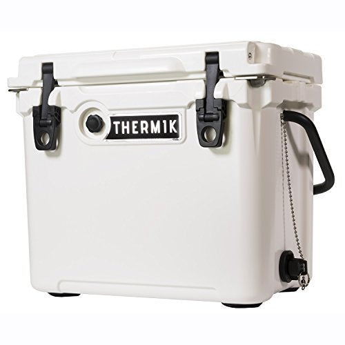 Thermik High Performance Roto-Molded Cooler, 25 qt, White