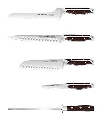 Gunter Wilhelm 30-301-0806 Premier ProCut Cutlery Set with Knife Block, Small (Pack of 6)