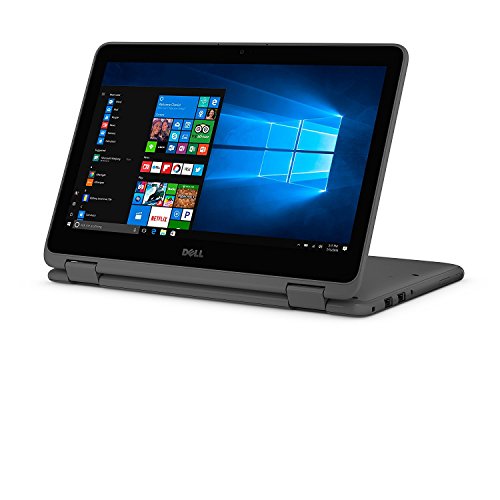 2018 Flagship Dell Inspiron 11.6" 2-in-1 HD Touchscreen Convertible Laptop/Tablet, Intel Quad-Core Pentium Win 10 - Gray