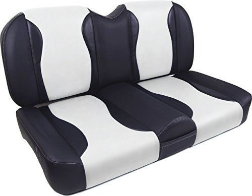 MODZ FS1 Golf Cart Custom Front Seat - For Yamaha G29 Drive - White and Black [Click for More Options]