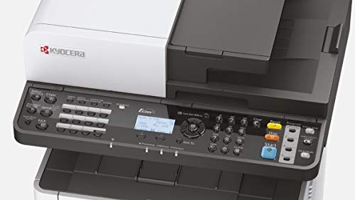 Kyocera ECOSYS M2635dw, 37ppm Copy/Scan/Print/Fax/Color Scan Monochrome Laser MFP. ADF, Duplex, 5 Line LCD & Hard Key Control Panel, Wireless & Wi-Fi Direct, USB, Gigabit Ethernet, USB, 512MB Memory