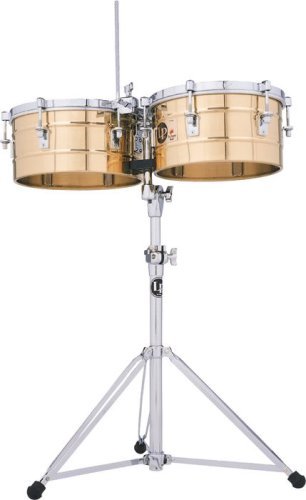 Latin Percussion LP Tito Puente 13" & 14" Timbales - Bronze