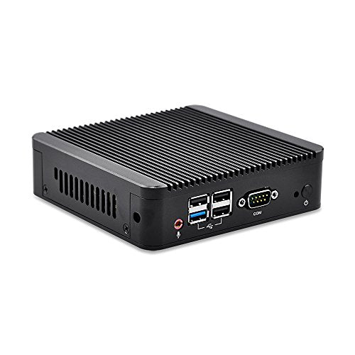 2016 Mini pc with Barebone, Quad core J1900 CPU dc 12v x86 Desktop Computer with 2 Ethernet