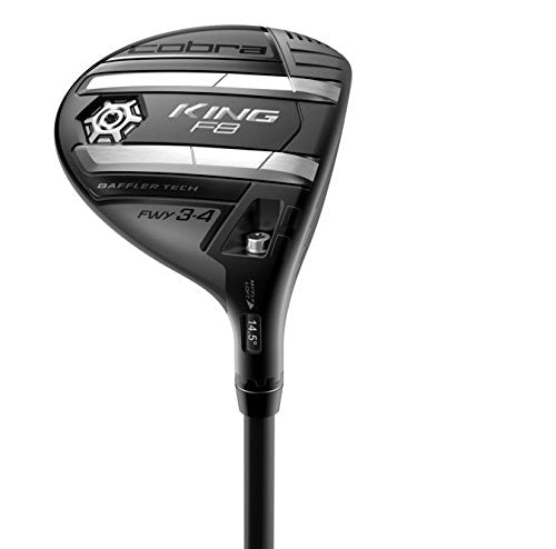 2018 Cobra King F8 Fairway Nardo 3w4w (Men's, Left Hand, Graphite, Stiff Flex)