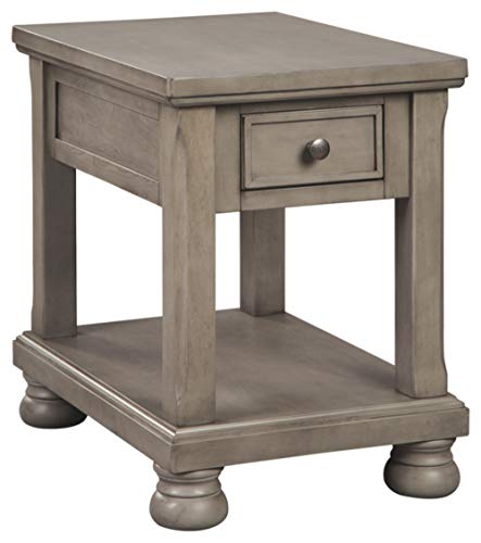 Signature Design by Ashley - Lettner End Table, Grayish Brown