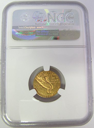 1928 Indian $2.50 AU-58 NGC