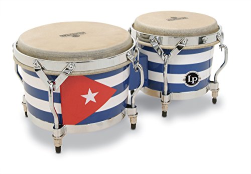 Latin Percussion M201QBA Matador Cuban Flag Bongos