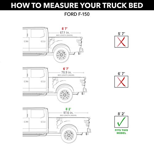 extang Trifecta 2.0 Soft Folding Truck Bed Tonneau Cover | 92485 | Fits 2015 - 2020 Ford F-150 8' 2" Bed (97.6")