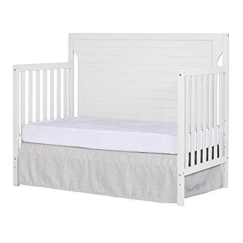 Dream On Me Cape Cod 5 in 1 Convertible Crib in White