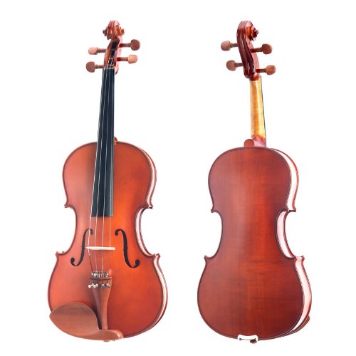 Cecilio CVA-400 Solidwood Viola with D'Addario Prelude Strings, Size 16-Inch