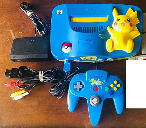 Nintendo 64 System - Video Game Console - Pikachu Bundle