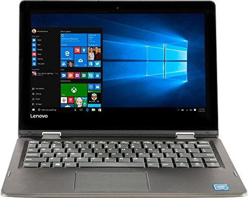 Lenovo IdeaPad 2 in 1-11 81CX - 11.6" HD Touch - Celeron N3350 - 2GB - 64GB SSD - Black