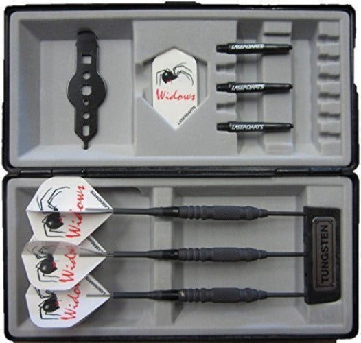 Laserdarts  Black Widow Steel Tip Dart Set
