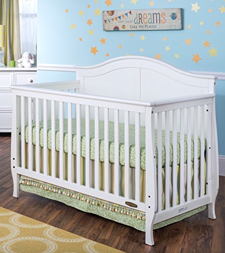 Child Craft Camden 4-in-1 Lifetime Convertible Crib, White