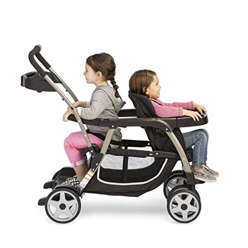 Graco Ready2grow Click Connect Double Stroller, Gotham (Discontinued by Manufacturer)