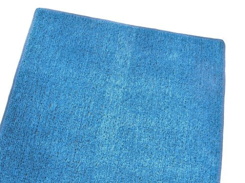 12'X24' - BLUE - 1/4" Thick - 8 oz. Artificial Grass Turf Carpet Indoor / Outdoor Area Rug. Premium Nylon Fabric FINISHED EDGES .UV-Protected - weather and Fade-resistant ,100% UV olefin. Light Weight Marine Backing. MANY SIZES and Shapes. Rectangles, Squ