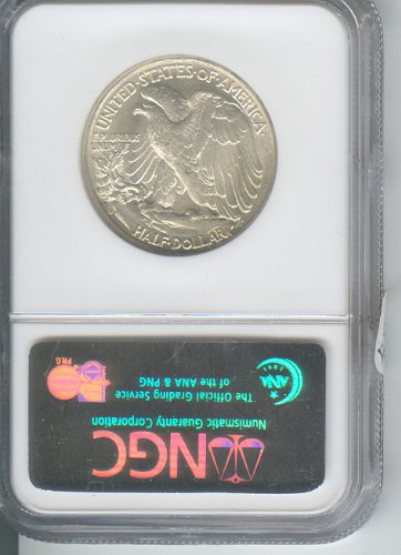 1941-S Walking Liberty Half Dollar UNC. MS-62