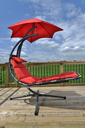 Vivere All Weather Dream Chair, Cherry Red