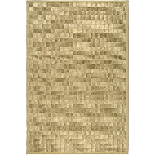 Safavieh Natural Fiber Collection NF443A Tiger Eye Maize and Wheat Sisal Square Area Rug (8' Square)