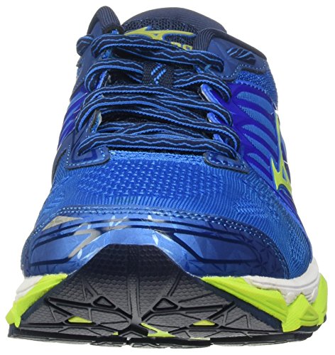 Mizuno Running Men's Wave Horizon Running Shoes, Directoire Blue/Safey Yellow/Peacoat, 11.5 D US