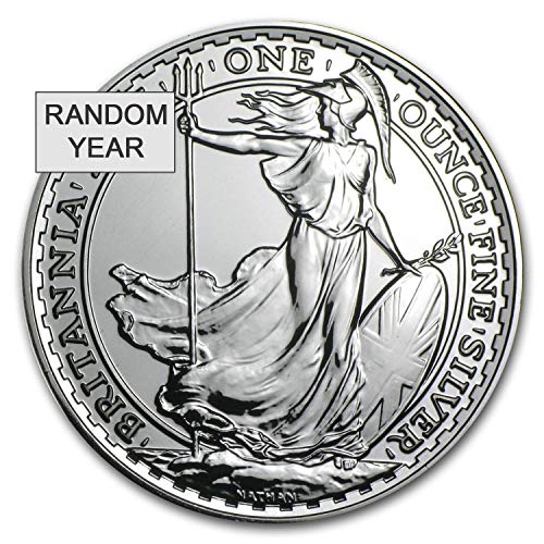1997 UK - Present Great Britain 1 oz Silver Britannia BU (Random Year) 1 OZ Brilliant Uncirculated