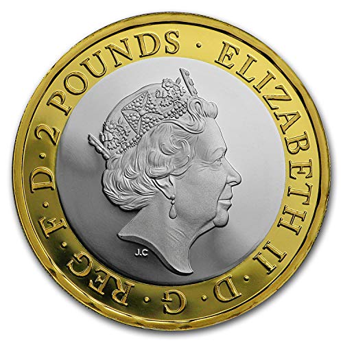 2018 UK Great Britain £2 Silver Proof Frankenstein 200th Anniversary Silver Brilliant Uncirculated