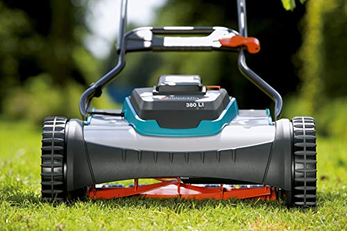 Gardena 4025-U 15-Inch 25-Volt 3.2 amp Lithium-Ion Cordless Push Reel Lawn Mower