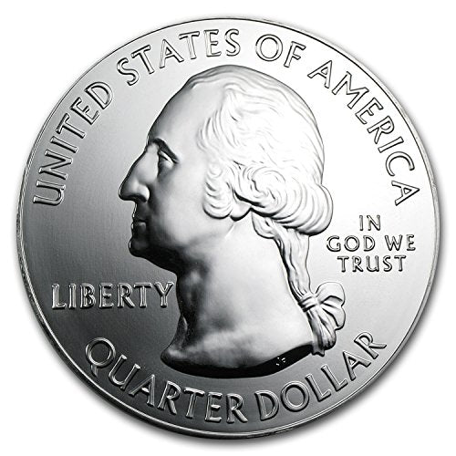 2012 5 oz Silver ATB Acadia National Park, ME Silver Brilliant Uncirculated