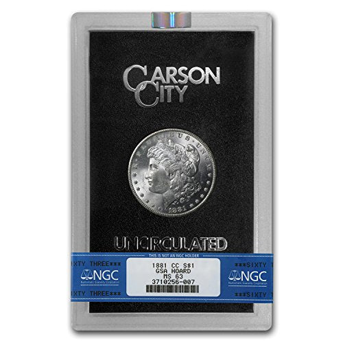 1881 CC Morgan Dollar MS-63 NGC (GSA) $1 MS-63 NGC