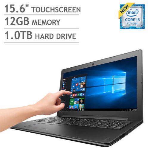 Lenovo Ideapad 310 15.6" Touchscreen Laptop Intel i5-7200U | 12GB RAM | 1TB HDD | DVD-RW | Win 10
