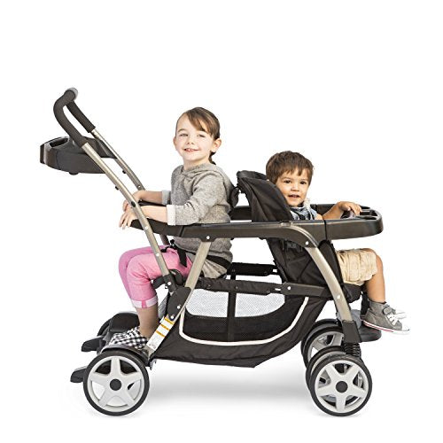 Graco Ready2grow Click Connect Double Stroller, Gotham (Discontinued by Manufacturer)