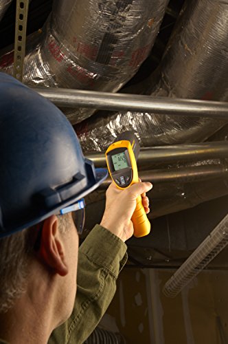 Fluke - 561CAL 561 HVAC Pro Infrared Thermometer, 2 AA Battery, -40 to +1022 Degree F Range with a NIST-Traceable Calibration Certificate with Data