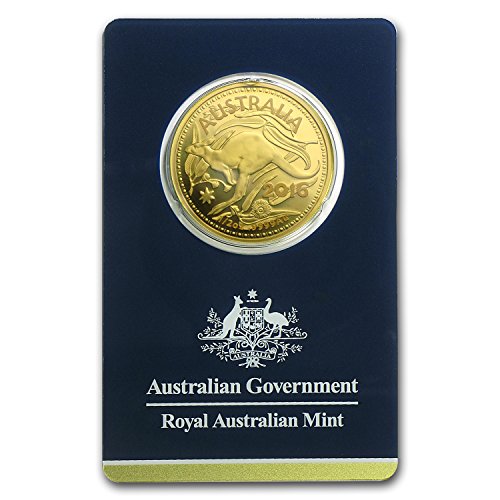 2016 AU Australia 1/2 oz Gold RAM Kangaroo (In Assay) 1/2 OZ Brilliant Uncirculated