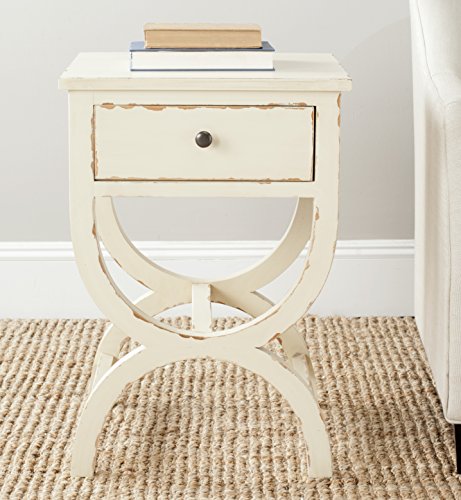 Safavieh American Homes Collection Maxine Vintage Cream Accent Table