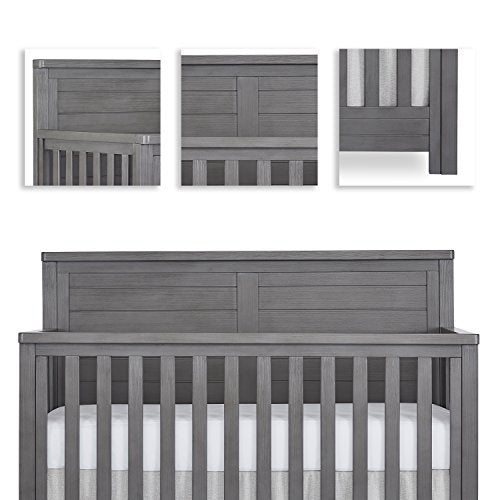 Evolur Belmar Flat 5 in 1 Convertible Crib