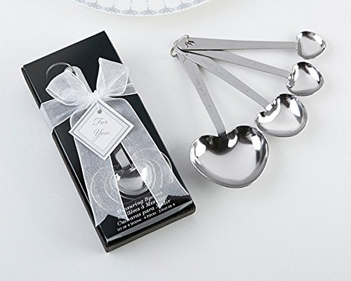 ''Love Beyond Measure'' Heart Measuring Spoons in Gift Box [Set of 96]