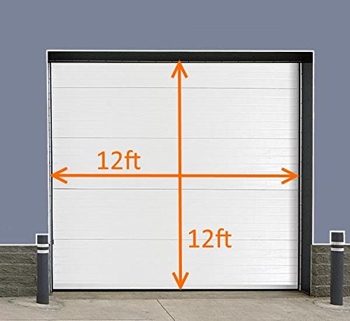 2" Brush Seal Kit for 12' Wide x 12' high Roll-up Door, Sectional Steel Door, Commercial Door, High Speed Fabric Door