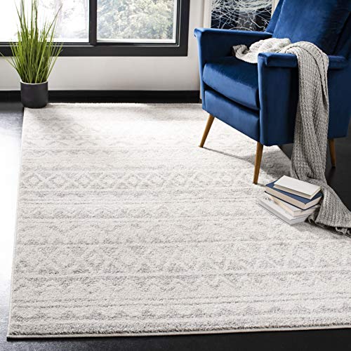 Safavieh Adirondack Collection ADR119B Ivory and Grey Area (8' x 10') Rug,