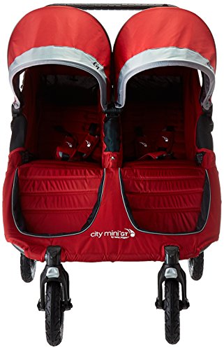 Baby Jogger City Mini GT Double Stroller - 2016 | Baby Stroller with All-Terrain Tires | Quick Fold Lightweight Double Stroller