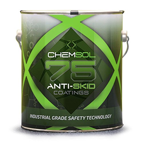 Chemsol 75 1-Part Non-Slip Paint/Coating (5-Gallon, Black)