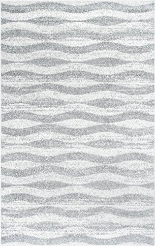 nuLOOM Tristan Contemporary Area Rug, 8' 10" x 12', Grey