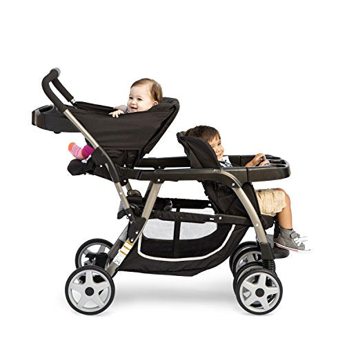 Graco Ready2grow Click Connect Double Stroller, Gotham (Discontinued by Manufacturer)